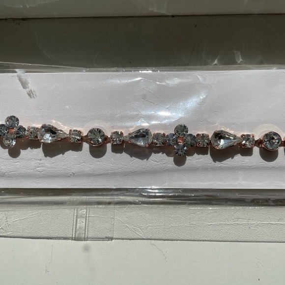 New Bridal Belt or Headband Rose Gold - Picture 4 of 4